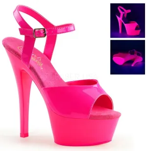 6" Heel Neon Platform (KISS-209UV)