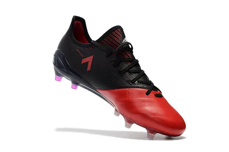 Adidas ACE Series FG Soccers Shoes Red/Black/White