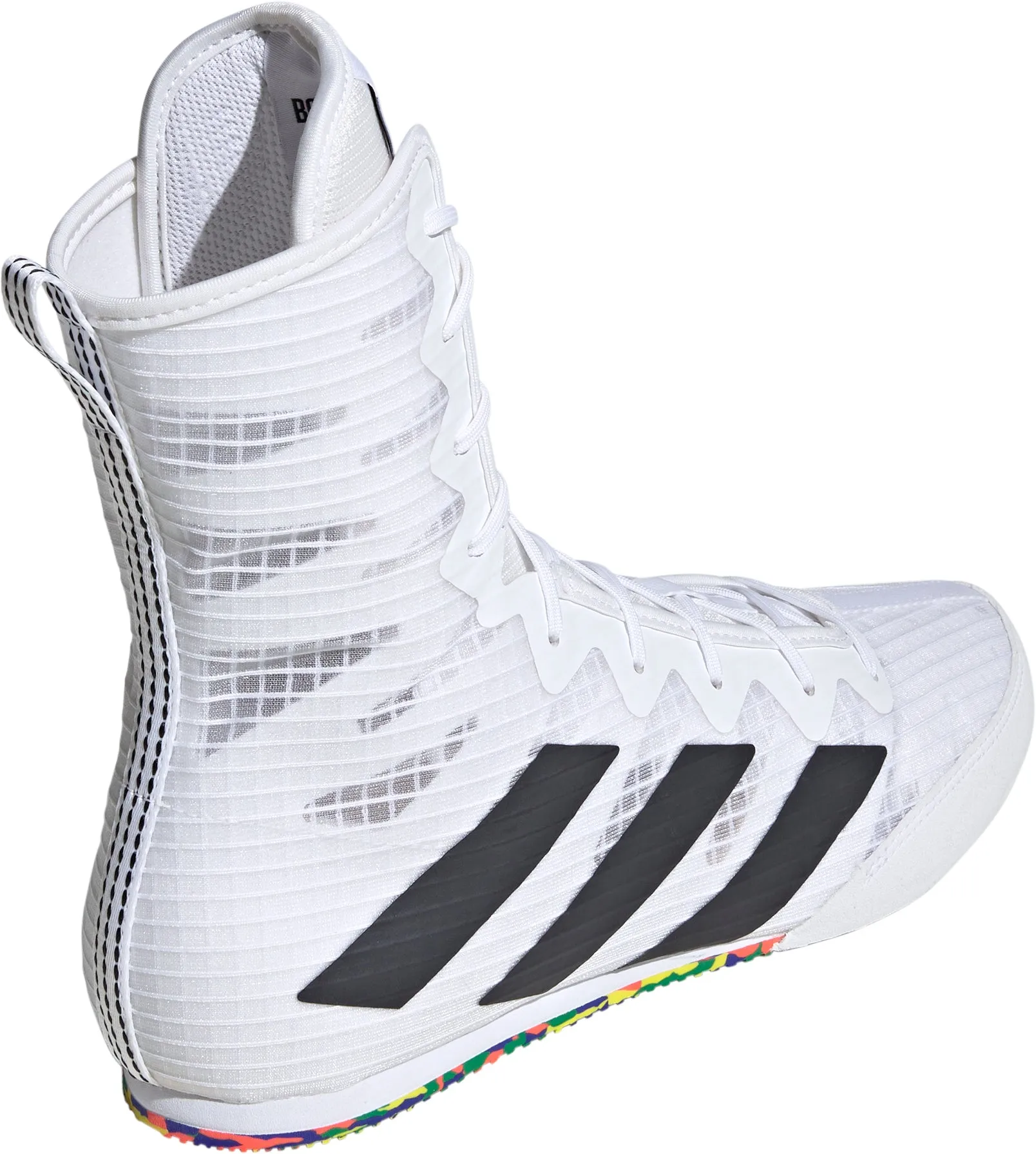 adidas Box Hog 4 Mens Boxing Shoes - White