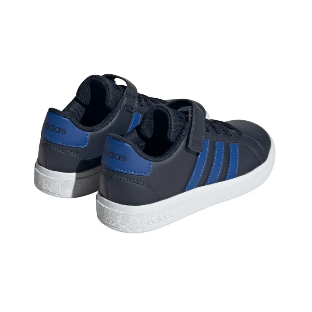 adidas Grand Court 2.0 Elastic Lace and Top Strap Kid's Sneakers