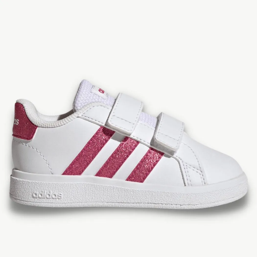 adidas grand Court Lifestyle Hook and Loop Kids Shoes