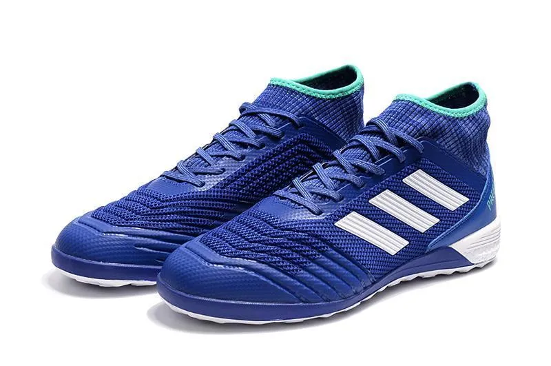 Adidas Predator Tango 18  TF Cleats Blue/White