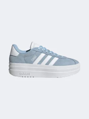 Adidas Vl Court Bold Gs Girls Sportswear Shoes Glow Blue/White