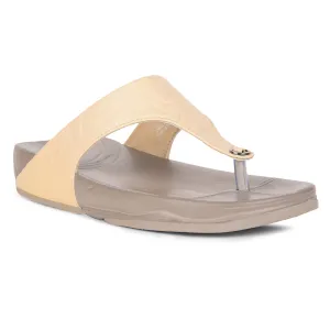 AHA By Liberty DIVA-10 Casual Slides For Women - Beige