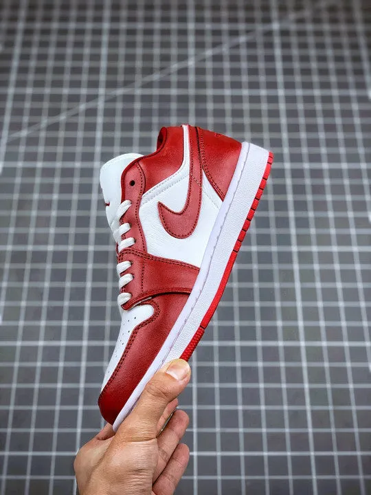 Air Jordan 1 Low Gym Red/White 553558-611