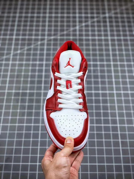 Air Jordan 1 Low Gym Red/White 553558-611