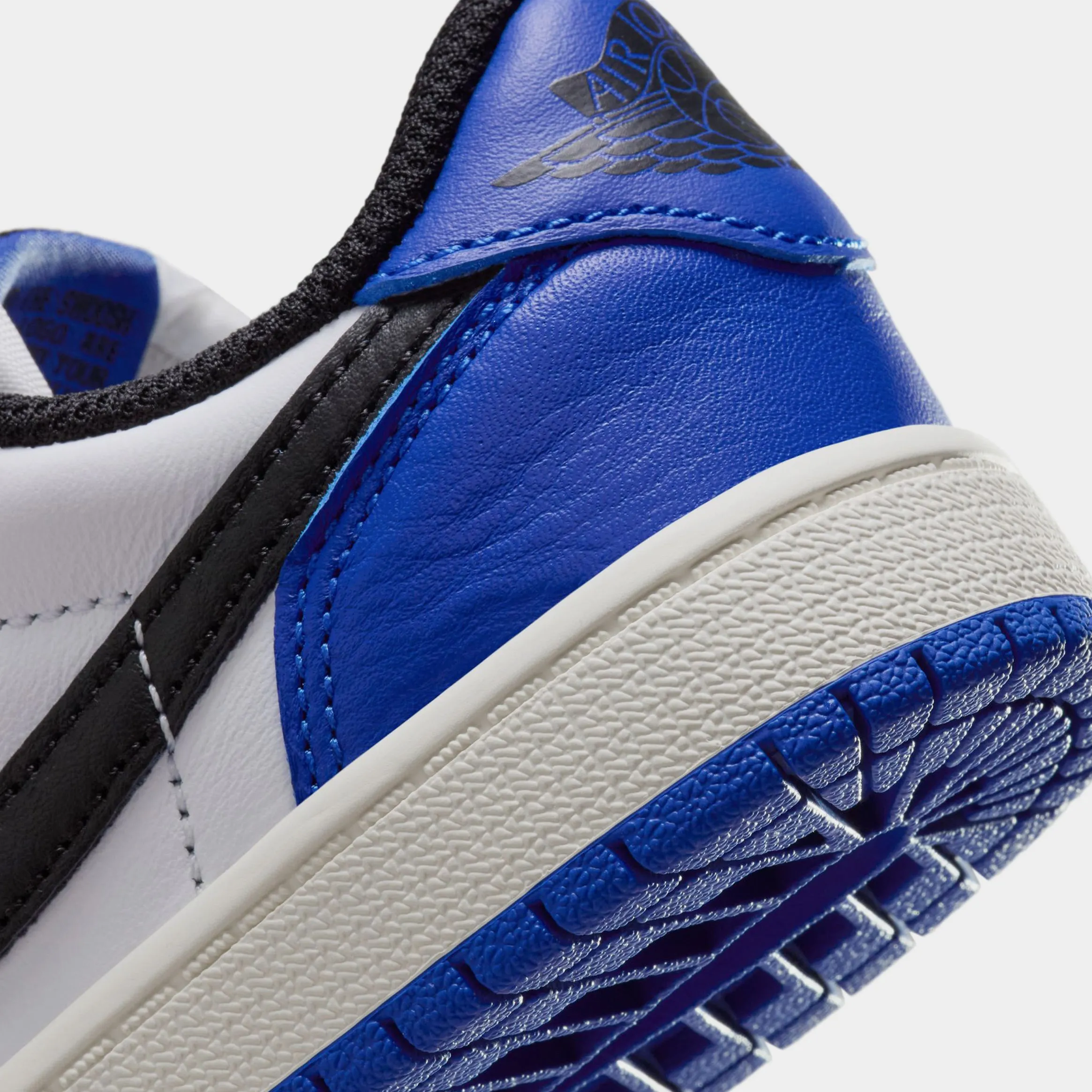 Air Jordan 1 Retro Low OG Game Royal Preschool Lifestyle Shoes (White/Black/Game Royal)