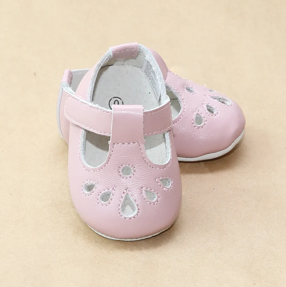 Angel Baby Leather Pre-Walker T-Strap Mary Jane Shoe