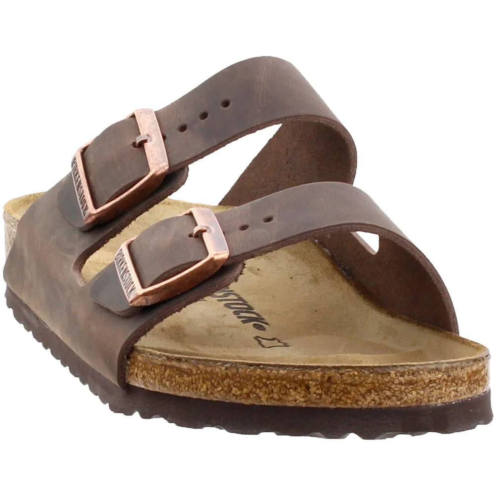 Arizona Oiled Leather Footbed Sandals