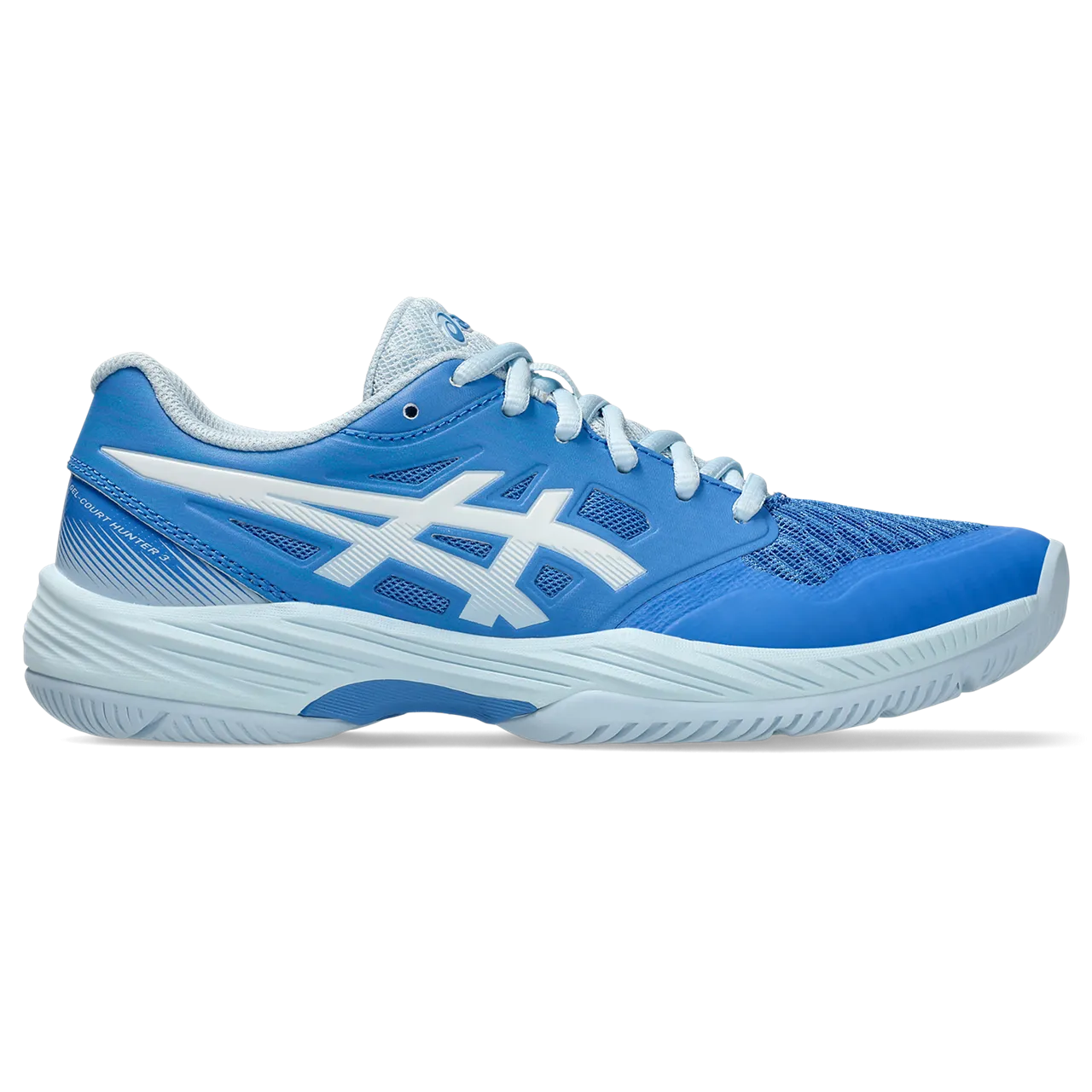 Asics Women's Gel-Court Hunter 3 Indoor Court Shoes Blue Coast White SS25