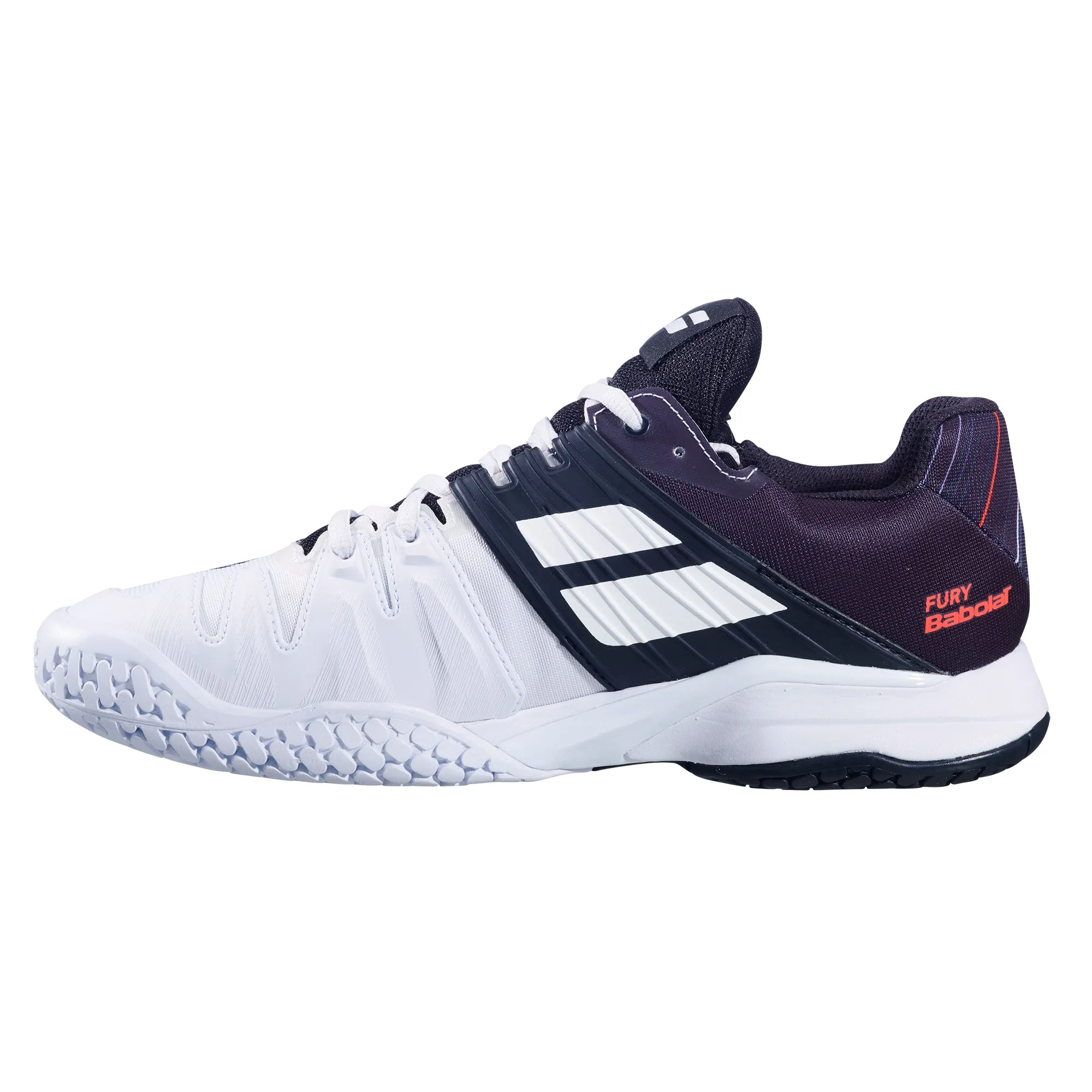 Babolat Propulse Fury White Mens Tennis Shoes