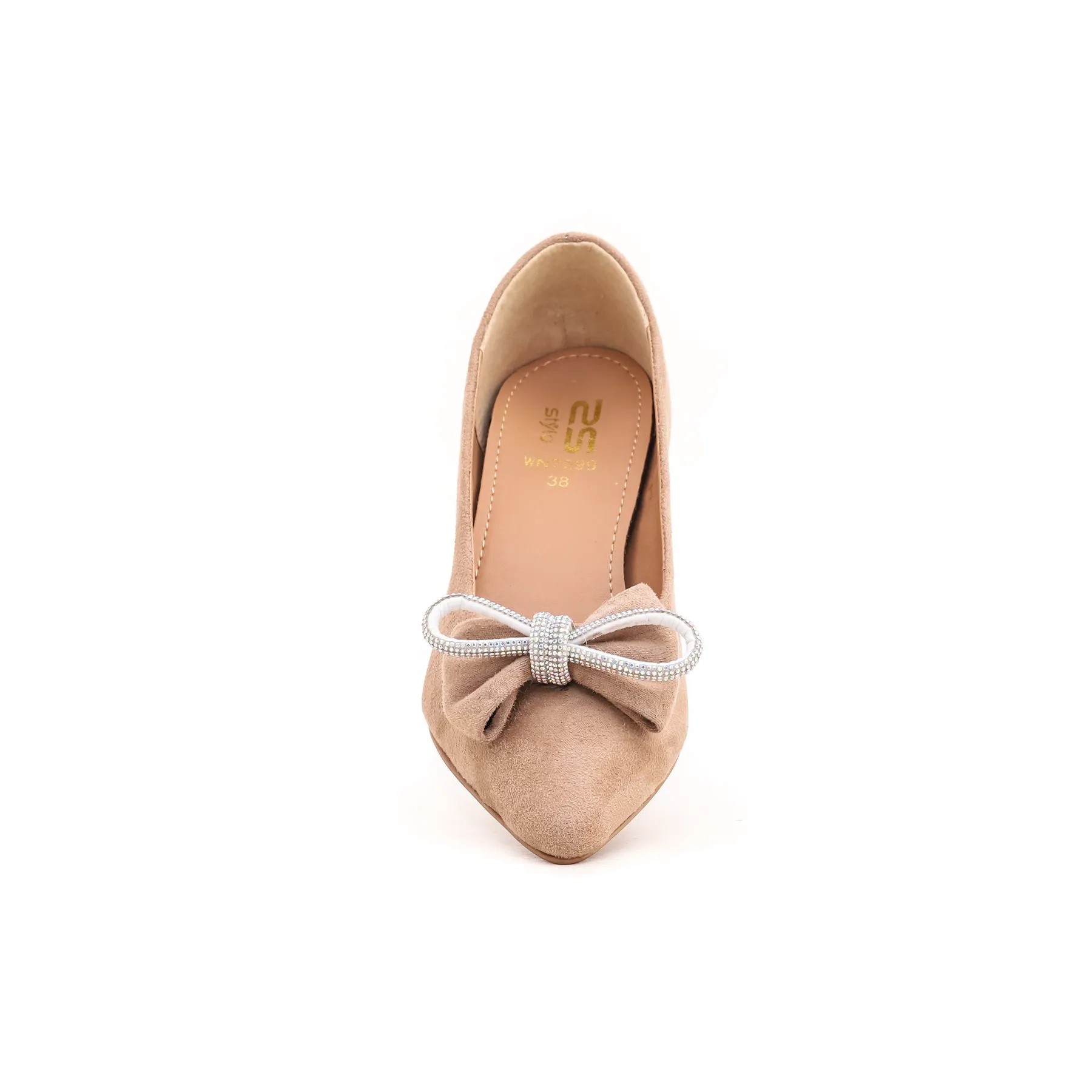 Beige Court Shoes WN7299