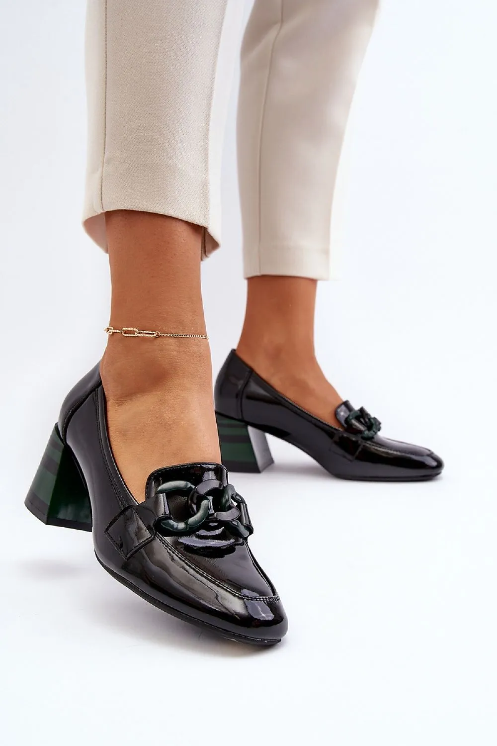 Block heel pumps model 193921 Step in style