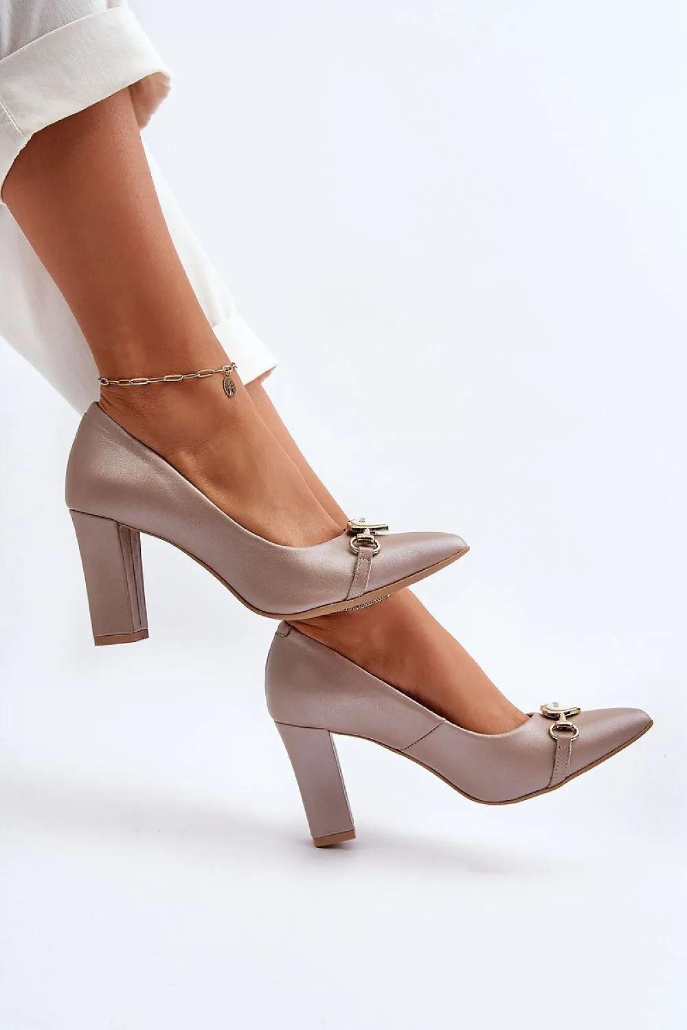 Block heel pumps model 194667 Step in style