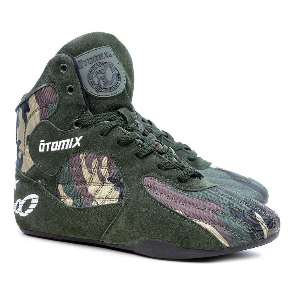 Bodybuilding Weightlifting Shoe Green Camo Stingray