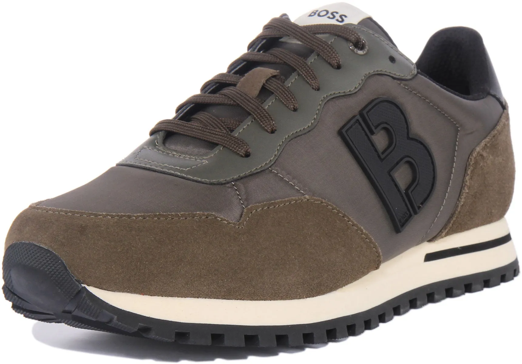 Boss Parker L Run In Olive For Men