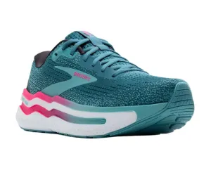 Brooks Womens Trainer Ghost Max 2 Storm Blue/Knockout Pink/Aqua