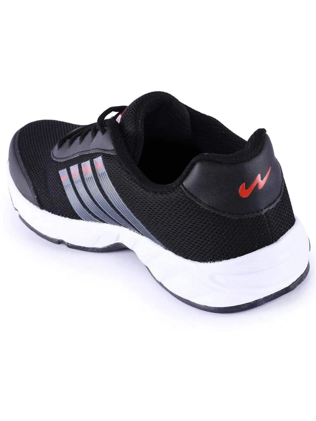 BULL Pro Black Men's Running Shoes