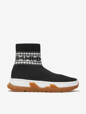 Burberry Kids Union Sock Trainers