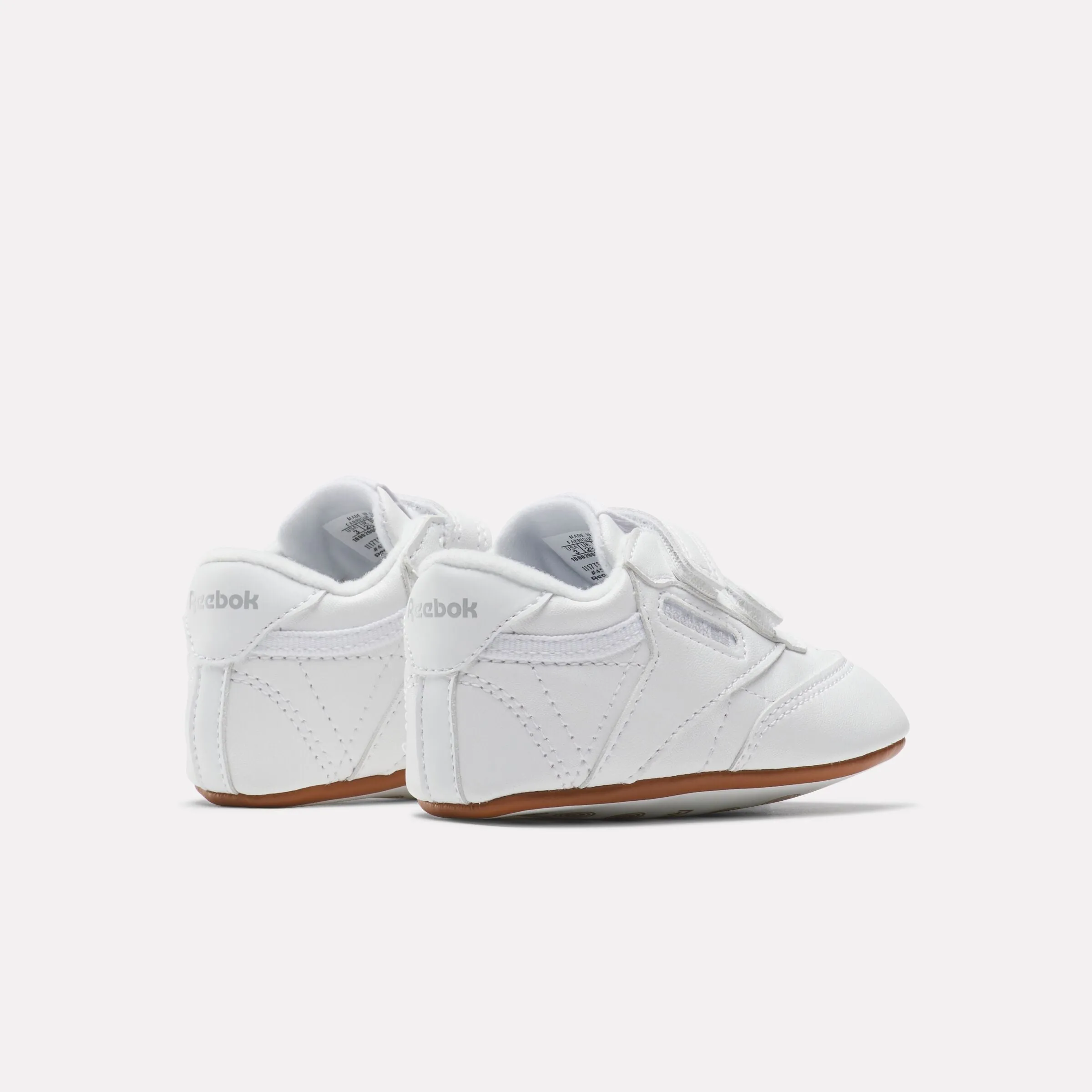 Club C Crib Shoes White/White/White