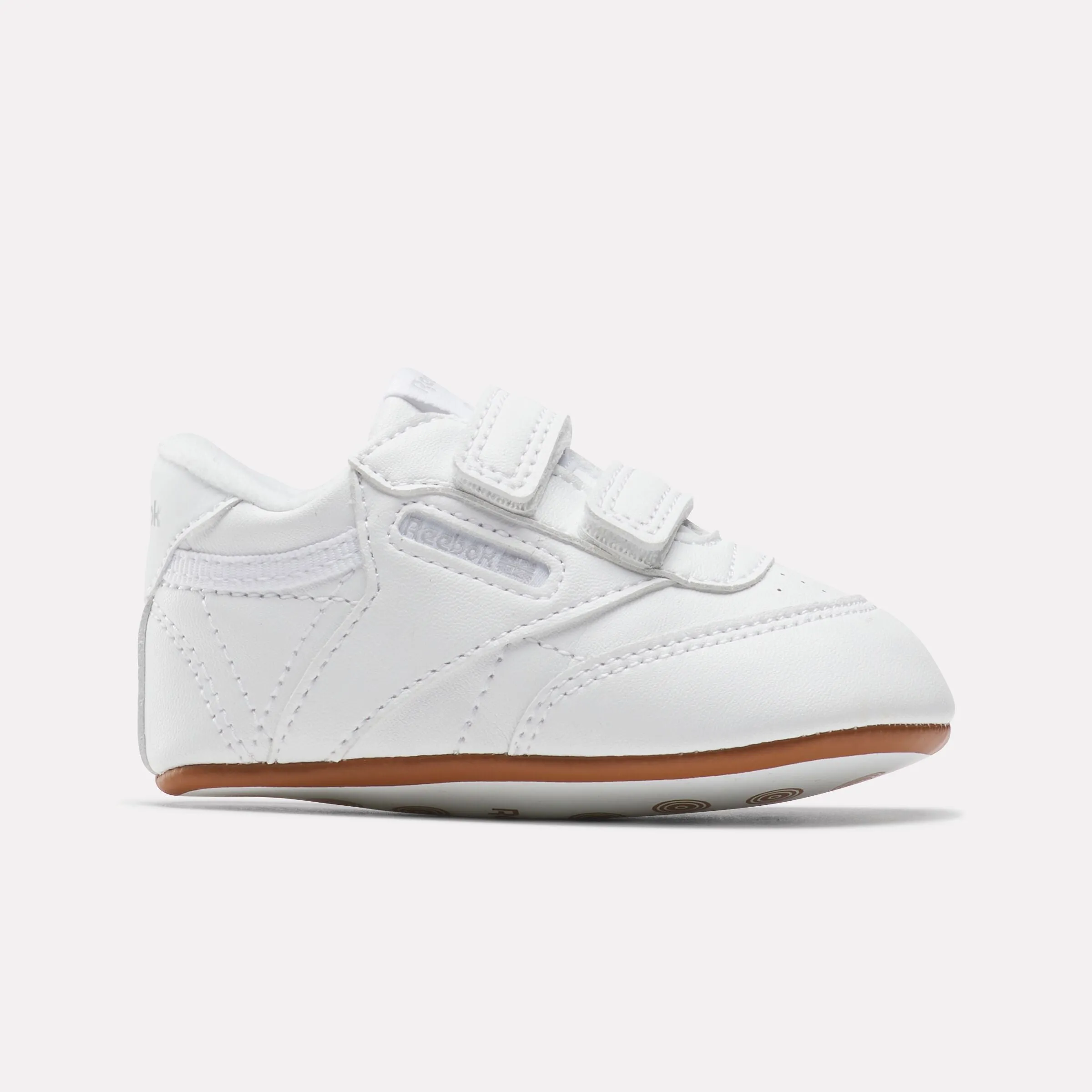 Club C Crib Shoes White/White/White