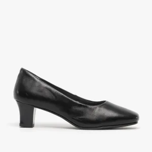 Comfort Plus KARLY Womens Court Shoes Black