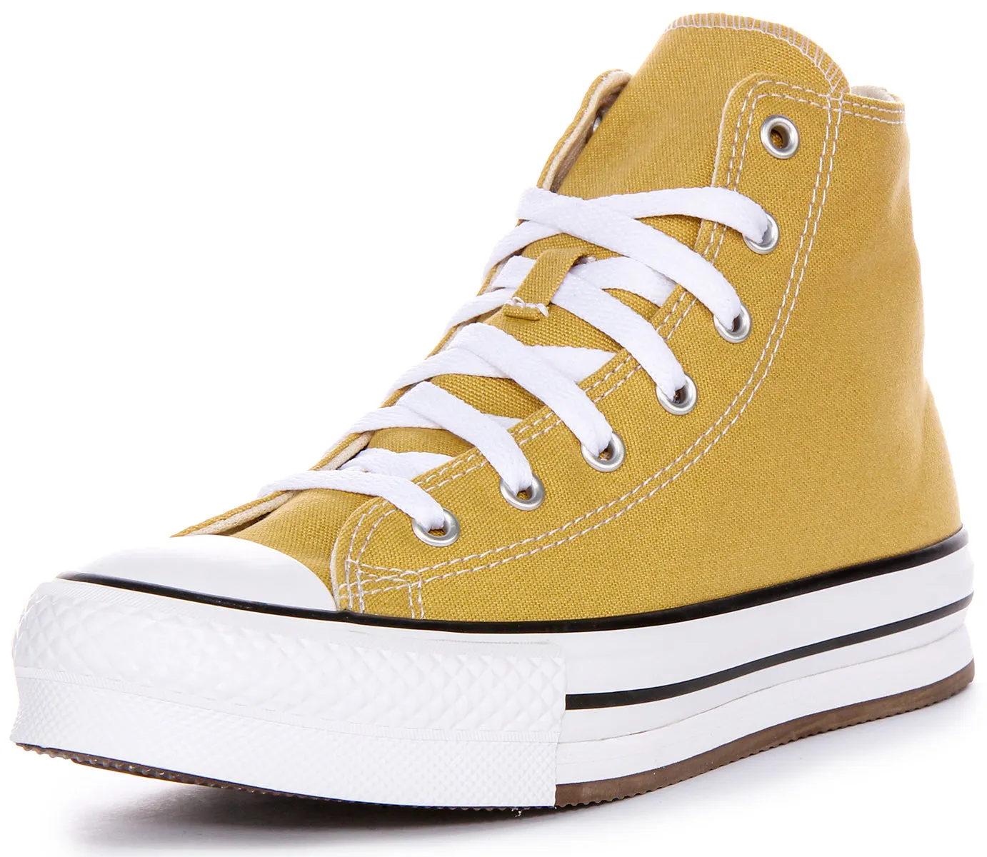 Converse All Star Lift A05467C In Mustard For Junior