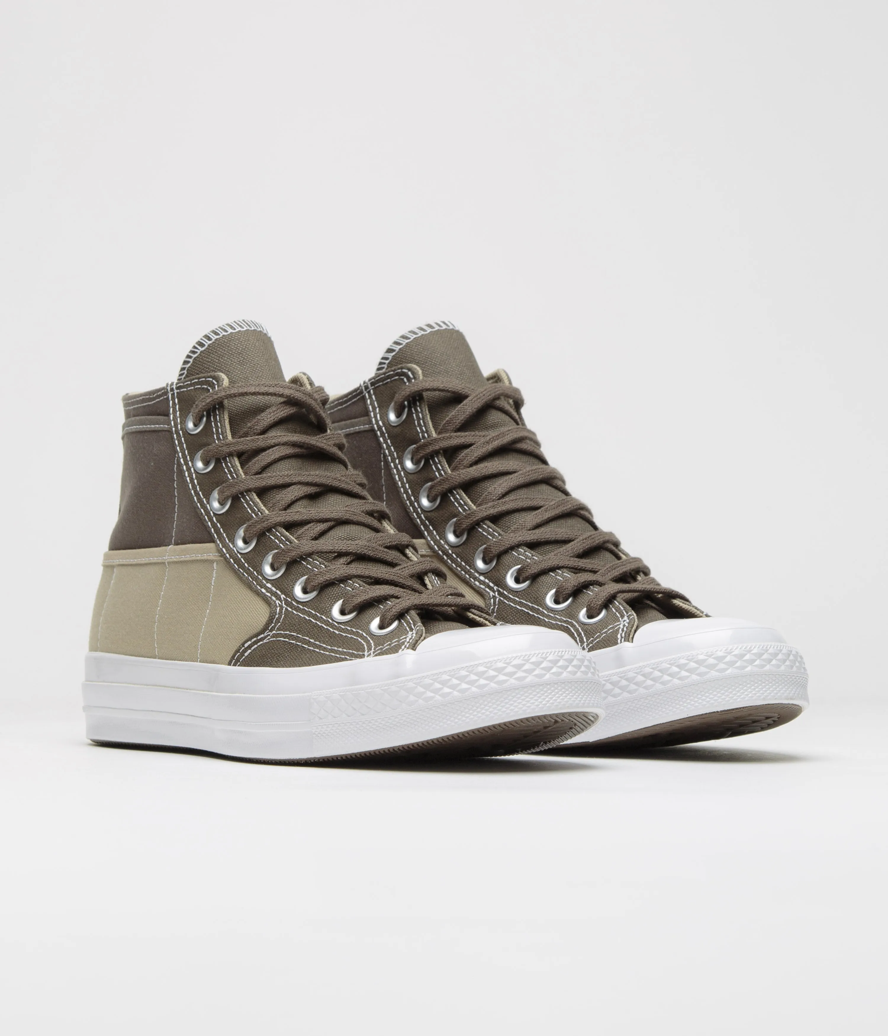 Converse Chuck 70 Hi Durable Neutrals Shoes - Truffle / Vintage Cargo