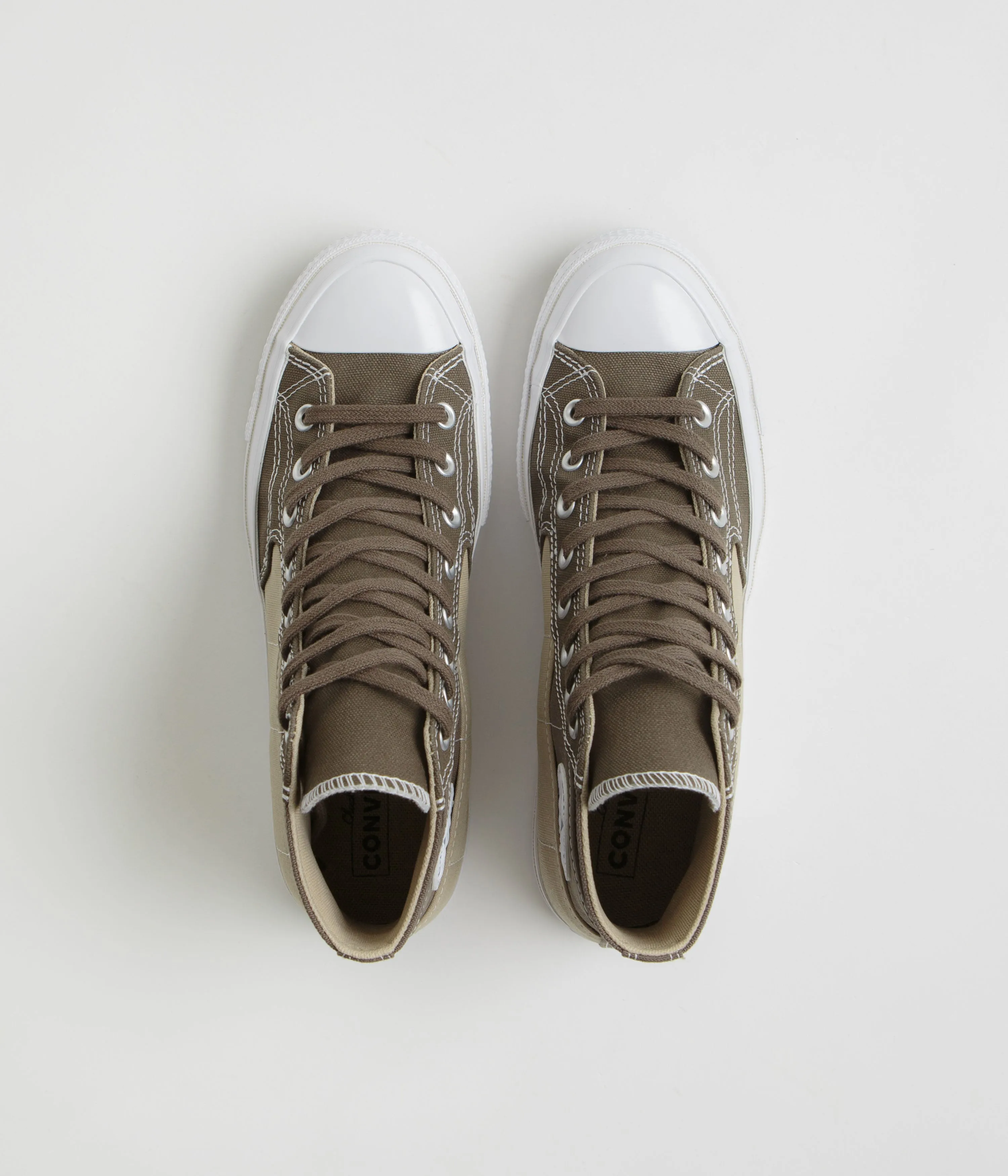 Converse Chuck 70 Hi Durable Neutrals Shoes - Truffle / Vintage Cargo