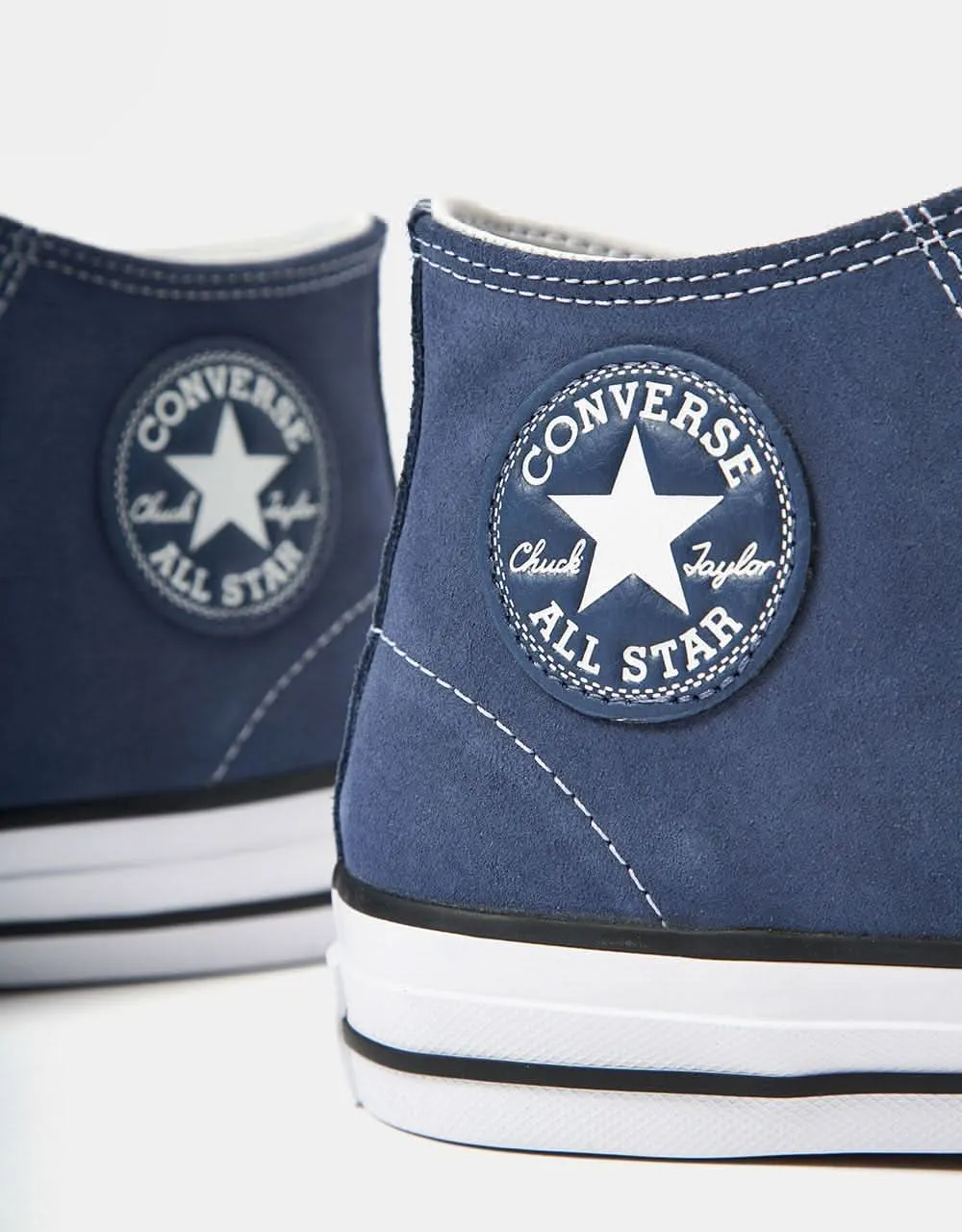 Converse Chuck Taylor All Star Pro Suede Skate Shoes - Dark Waters/White/Black