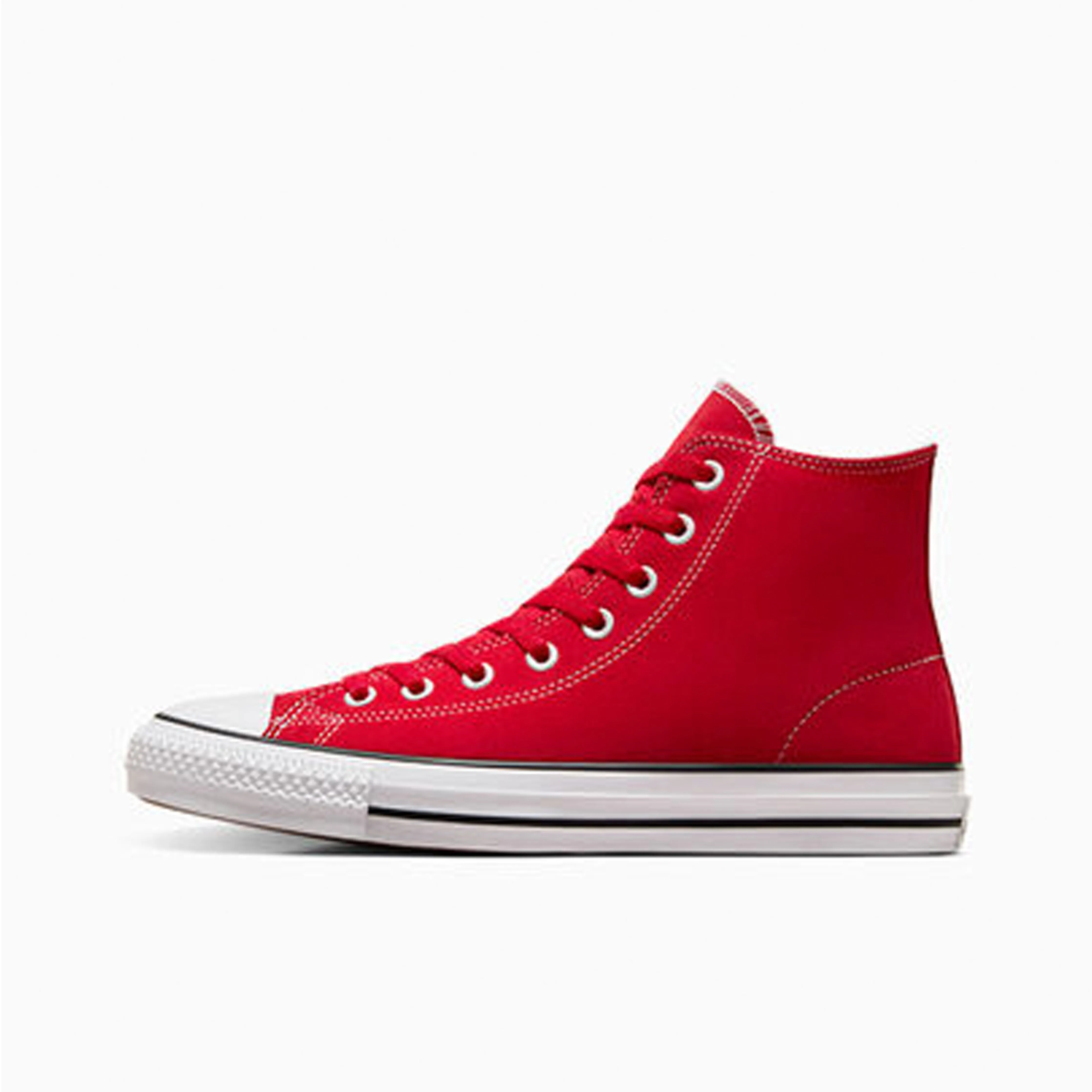 Converse CONS Chuck Taylor All Stars Pro Hi Skate Shoes - Red / White