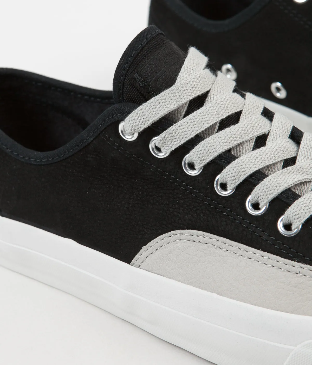 Converse Jack Purcell Pro Ox Shoes - Black / Pale Grey / Vintage White