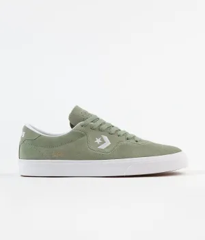 Converse Louie Lopez Pro Ox Classic Suede Shoes - Jade Stone / White / White