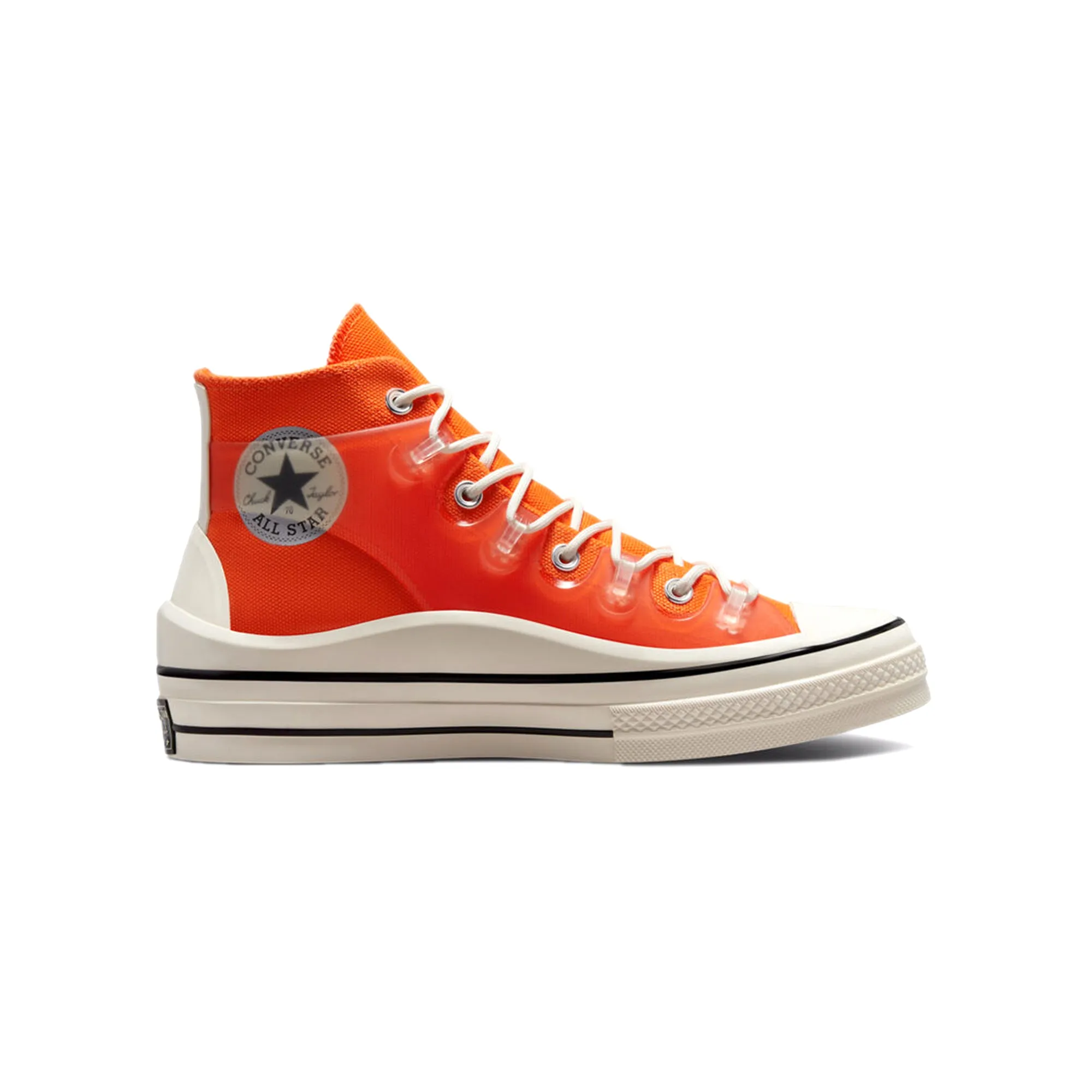 Converse Mens Chuck 70 Utility Hi Shoes 'Bold Mandarin'