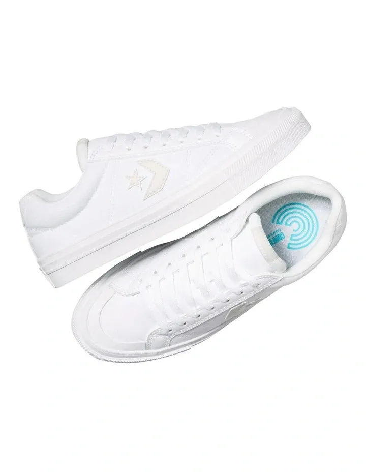 CONVERSE MEN'S SPORT LOW TOP WHITE SNEAKER SHOES