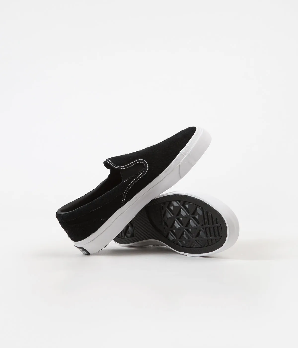 Converse One Star CC Slip On Shoes - Black / Black / White