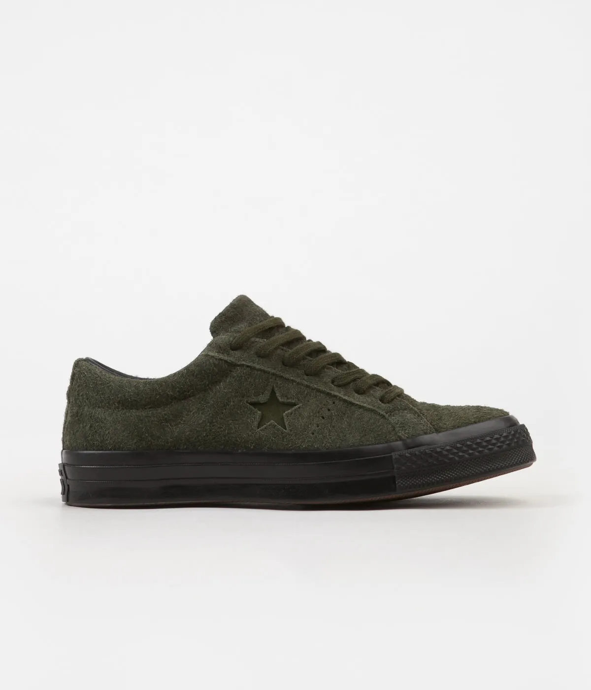 Converse One Star Ox Shoes - Utility Green / Utility Green