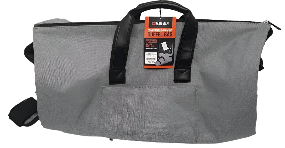 Convertable Garment Duffle Bag