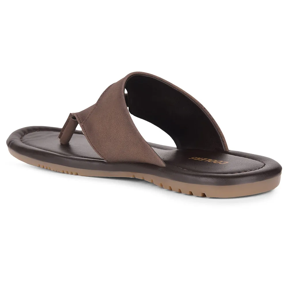 Coolers By Liberty CAROL-60 Casual Slippers For Men - Brown