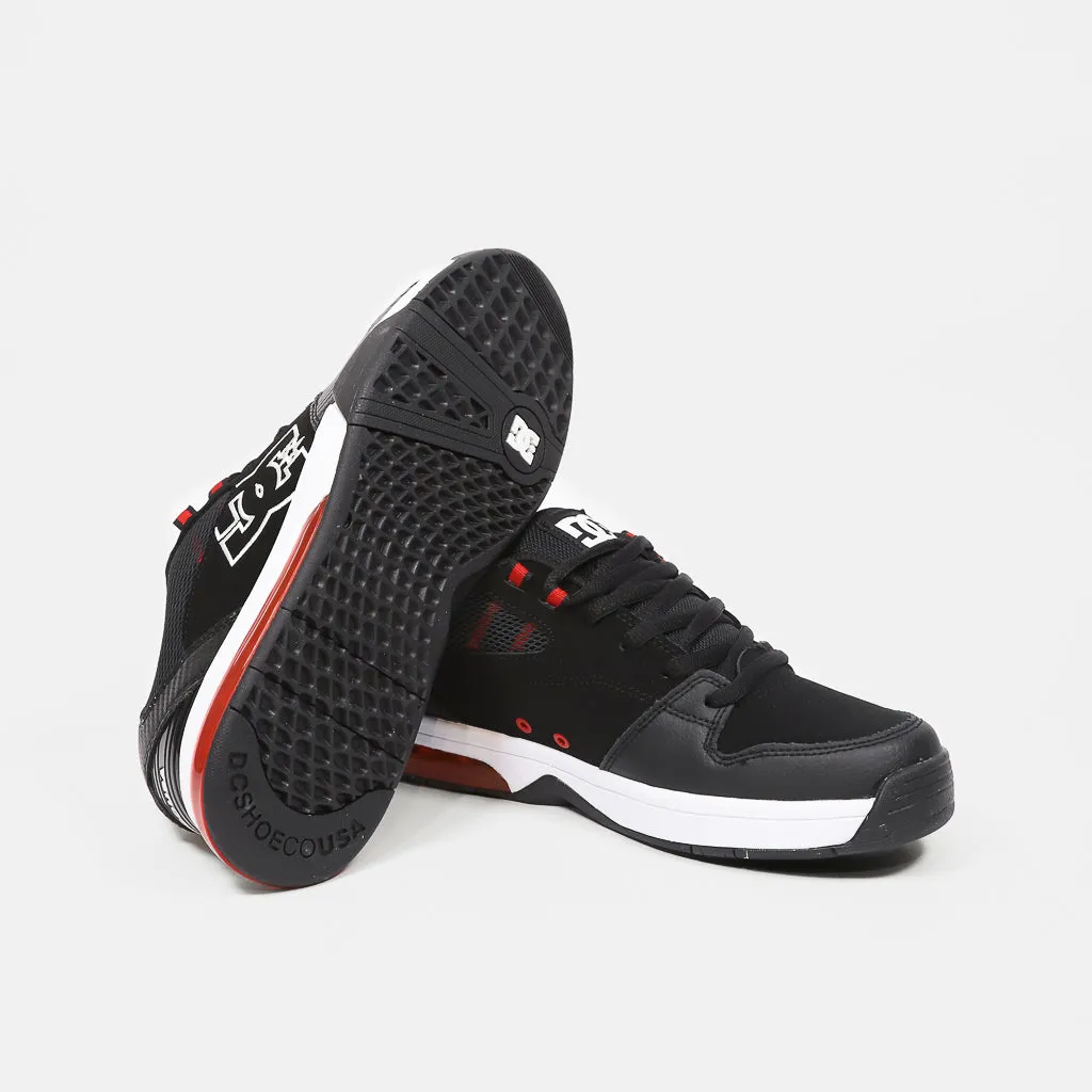 DC Shoes - Versatile LE Shoes - Black / Black / Red