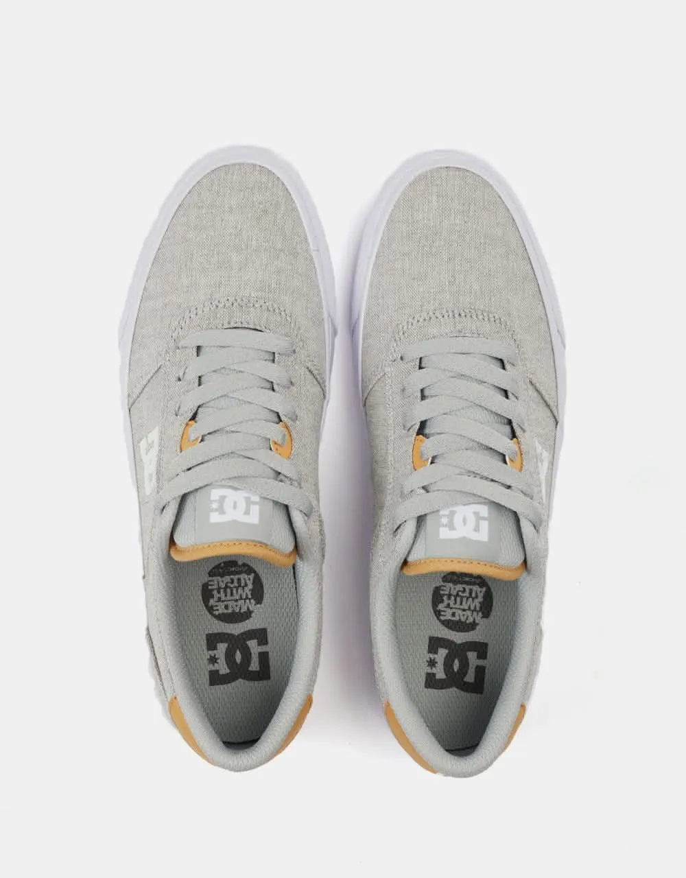 DC Teknic TX SE Skate Shoes - Light Grey