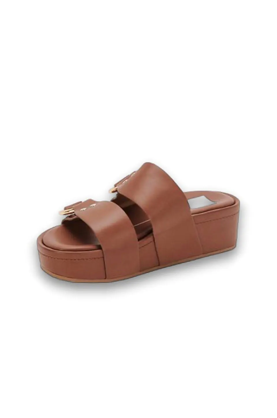 Dolce Vita Cici Sandals In Brown Stella