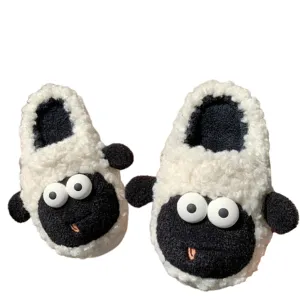 Funki Buys | Shoes | Women's Cute Little Sheep Cotton Slippers