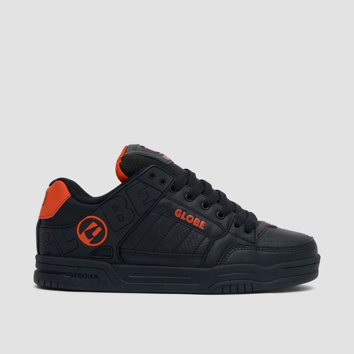 Globe Tilt Shoes - Black/Snake