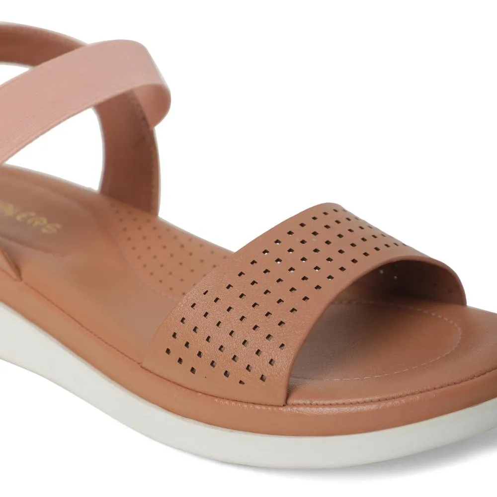 Healers Peach Casual Sandal For Women JD-39 By Liberty