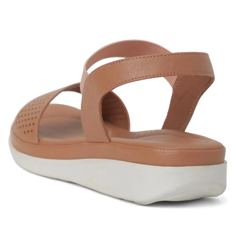 Healers Peach Casual Sandal For Women JD-39 By Liberty