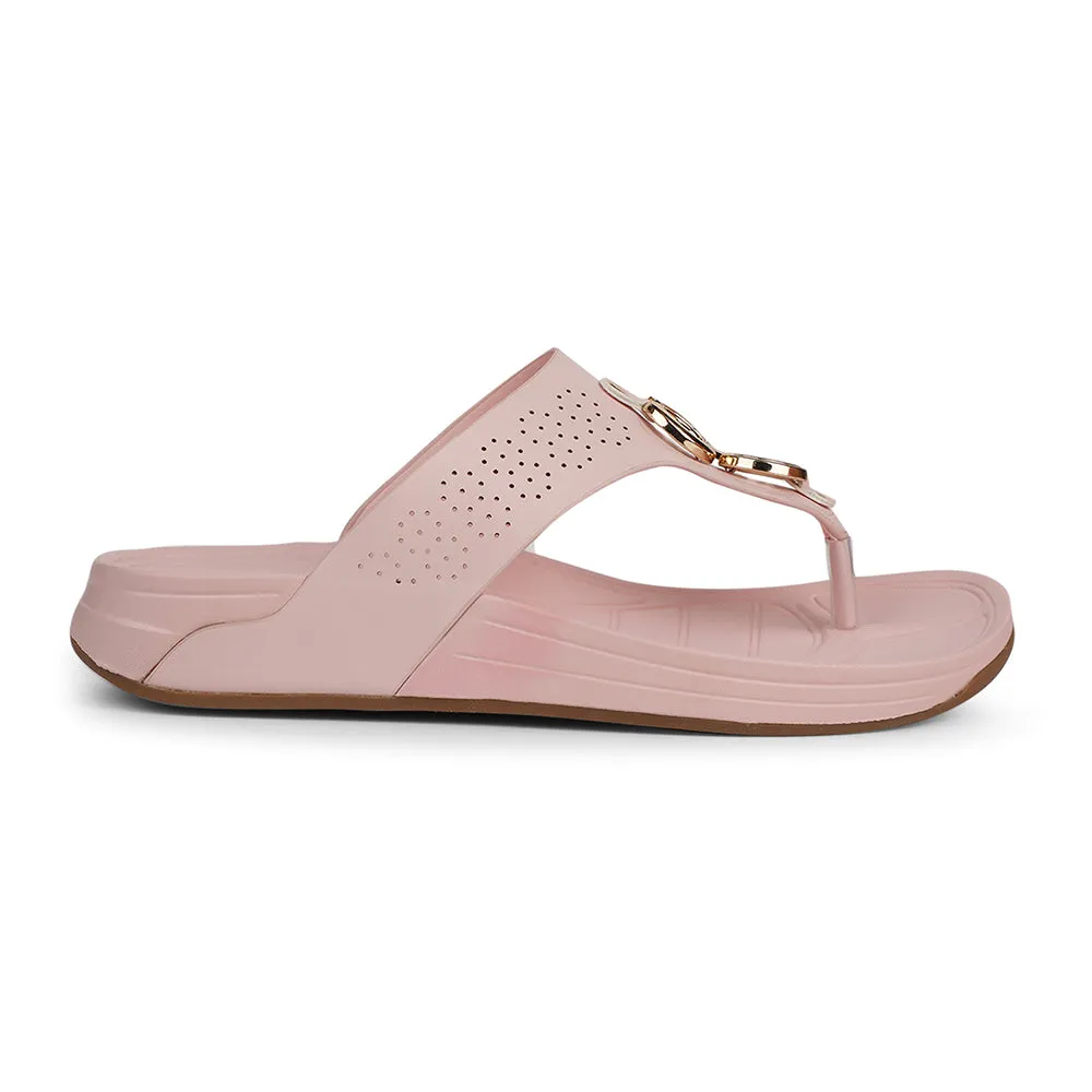 Healers Pink Casual Slipper For Women ZQ-AL-TH06 By Liberty