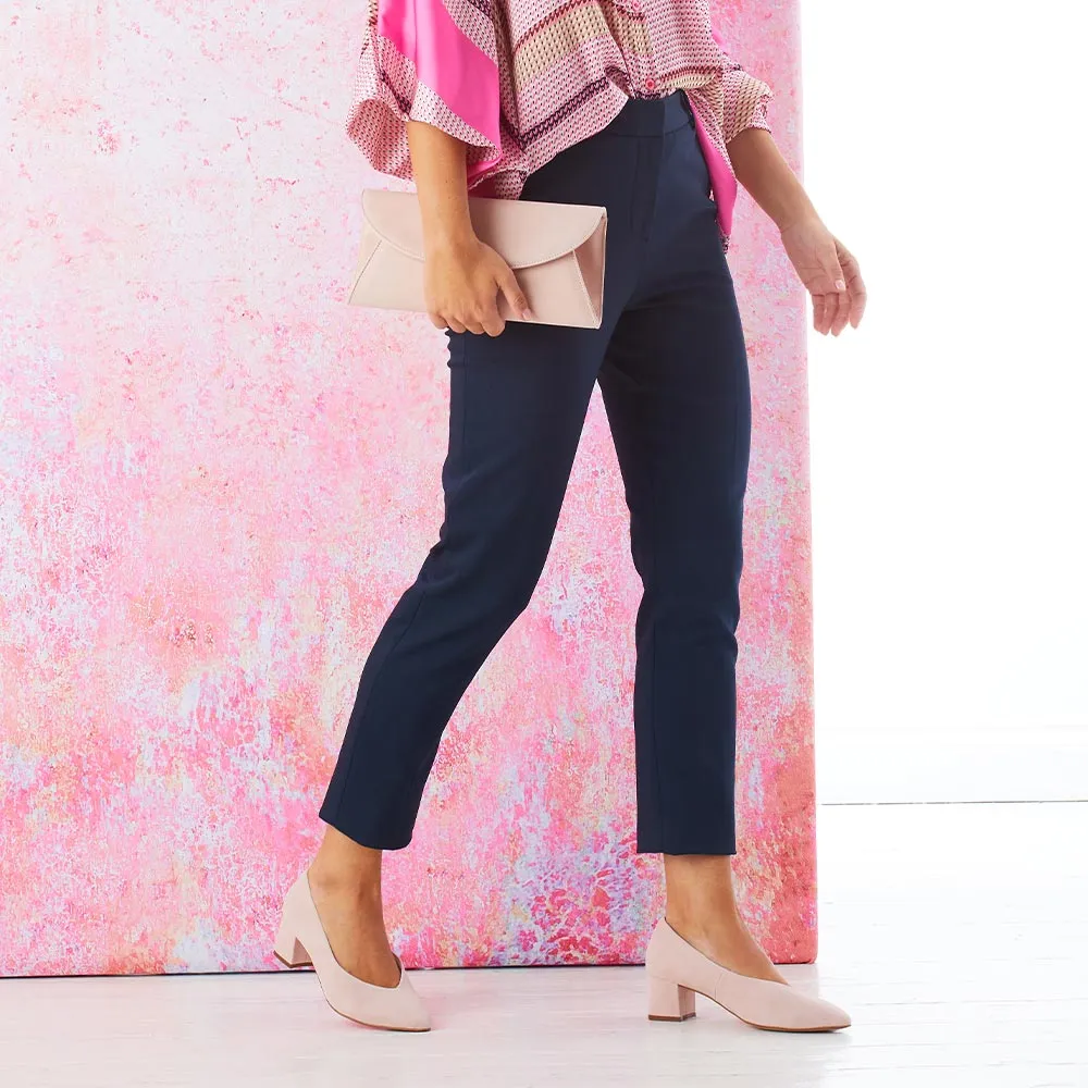 Ingrid: Blush Suede