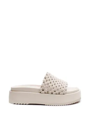 La Tribe - Knotted Platform Slide, Milk