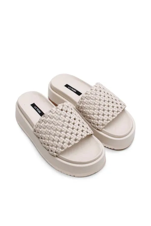 La Tribe - Knotted Platform Slide, Milk